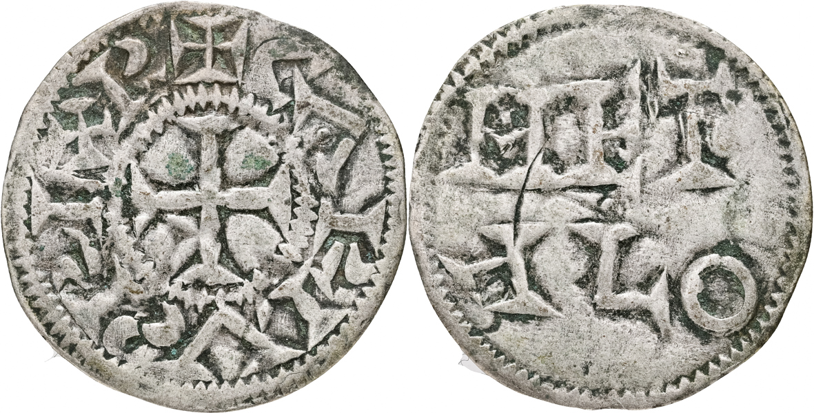 CAROLINGIANS. Counts of Poitiers (c. 900-950). Denier