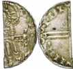 DENMARK. Sven Estridsen. Lund. 1/2 penning