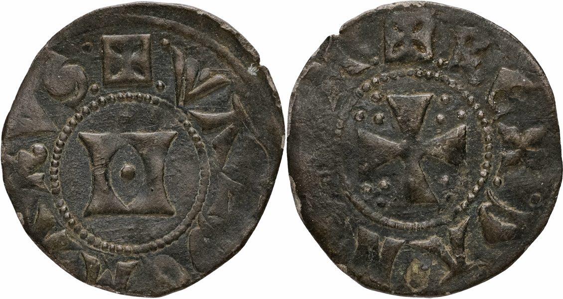 DENMARK. Valdemar II Sejr. Ribe. Penning