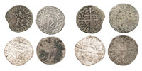 DENMARK. Christian I. Hvid. Malmö. Lot of 4