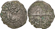 DENMARK. Christian II. Malmö. Hvid 1513