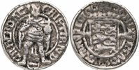DENMARK. Christian II. Malmö.  Klumpmynt/piedfort