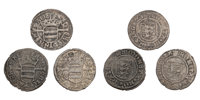 DENMARK. Frederik I. Søsling. Lot of 3