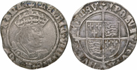 ENGLAND. Henry VIII (1509-1547). London. AR Groat