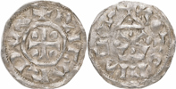 FRANCE. ANGLO-GALLIC. Richard I. Rouen. Denier