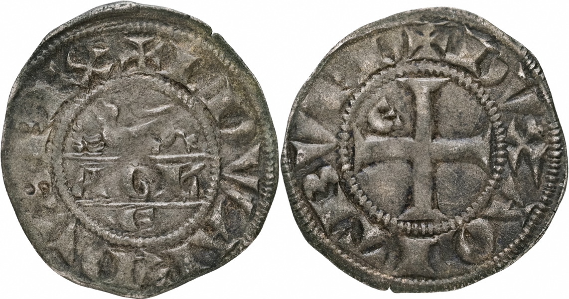 FRANCE. ANGLO-GALLIC. Edward I. Bordeaux. Denier