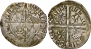 FRANCE. ANGLO-GALLIC. Richard II. Bordeaux. Hardi d'argent