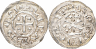 FRANCE. Normandy. Richard I. Rouen. Denier