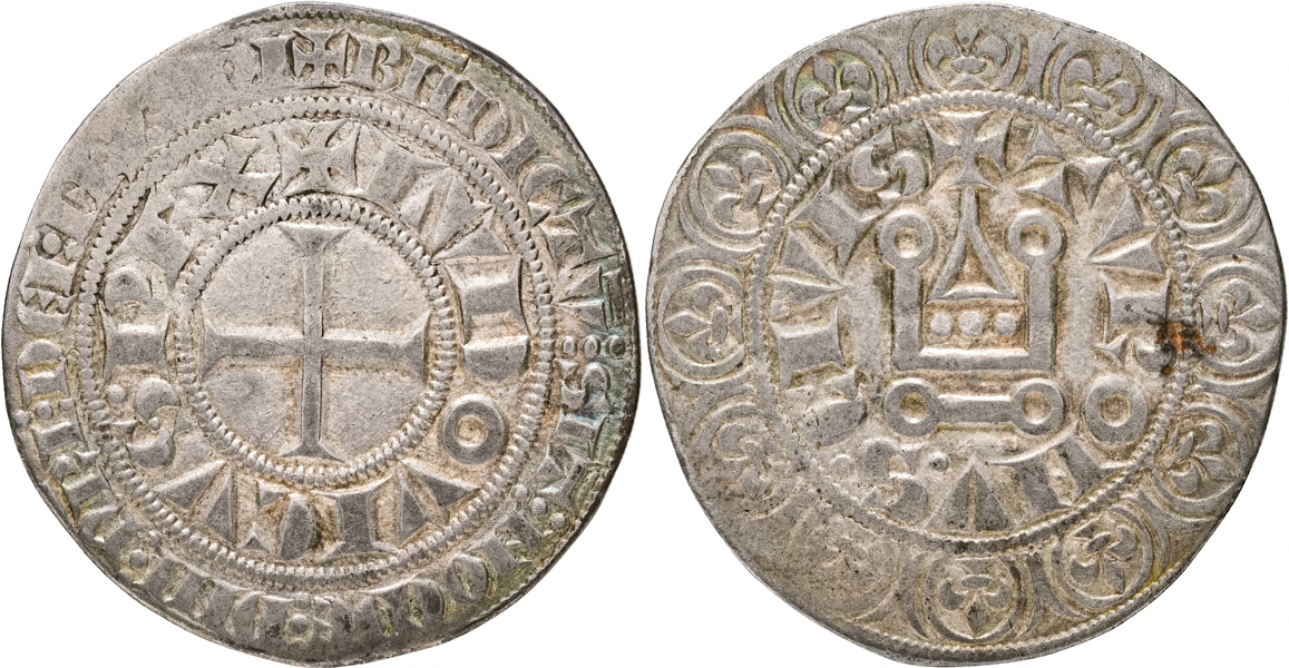 FRANCE. Louis IX. Gros tournois