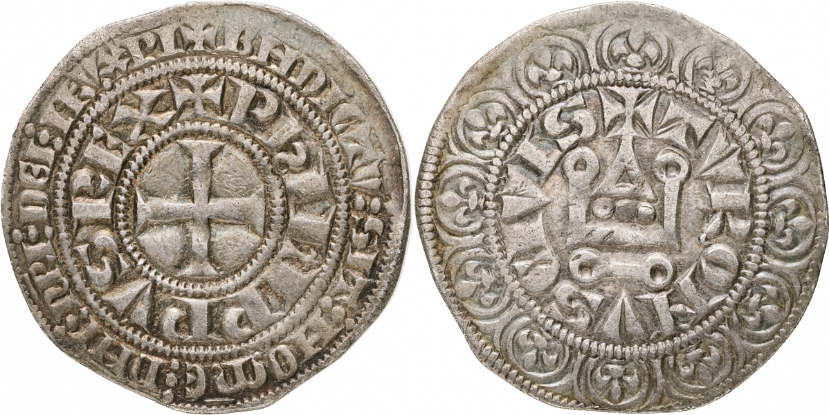 FRANCE. Philip III. Gros tournois