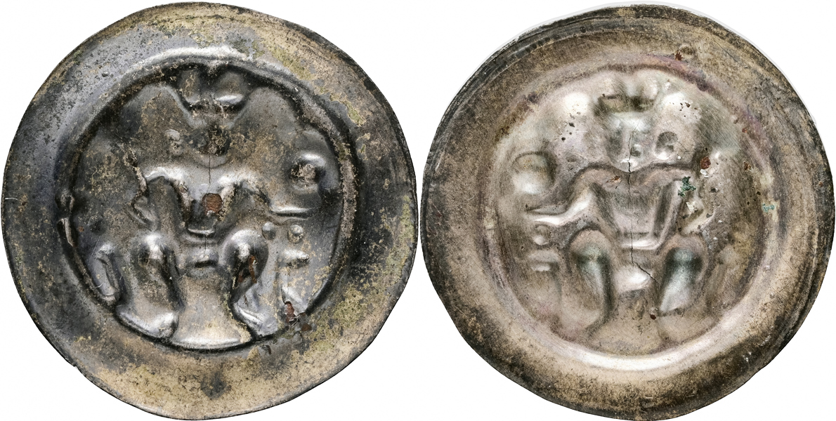 GERMANY. Adolf von Nassau. Frankfurt. Bracteate