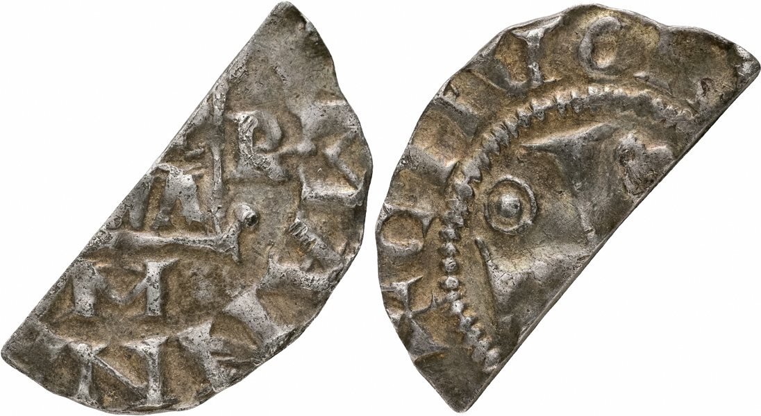 GERMANY. Herman II/Konrad II. Köln. ½ denar