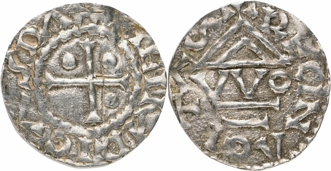 GERMANY. Heinrich I. Regensburg. Denar