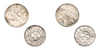GERMANY. Randpfennig. Lot of 2