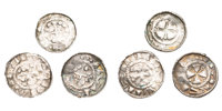 GERMANY. Randpfennig. Lot of 3