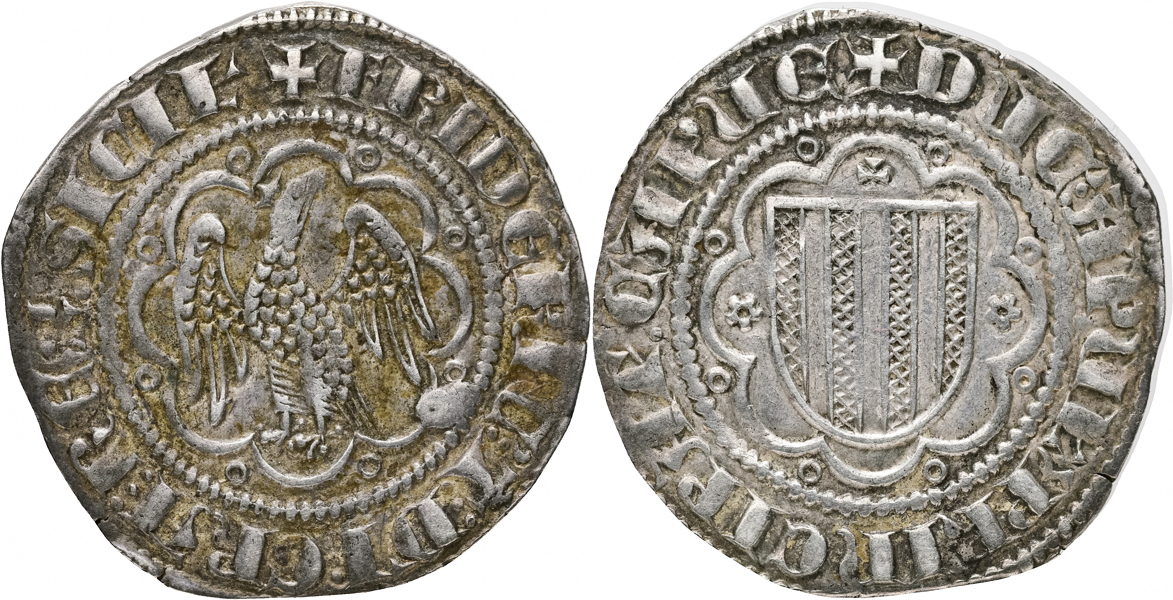 ITALY. Federico III d'Aragona. Messina. Pierreale
