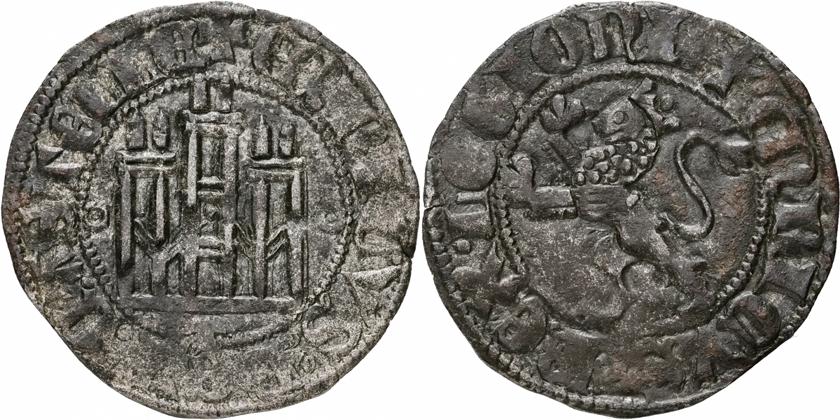 SPAIN. Enrique II. Toledo. AR Novén