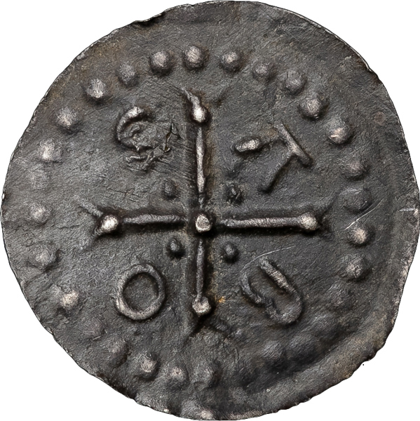 ERIK KNUTSSON (1208-1216). NYKÖPING. Penning.