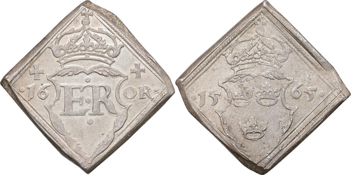 ERIK XIV (1560-1568). STOCKHOLM. 16 öre 1565.