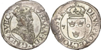JOHAN III (1568-1592). STOCKHOLM. 2 öre 1570.