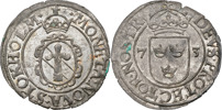 JOHAN III (1568-1592). STOCKHOLM. 2 öre 1573.