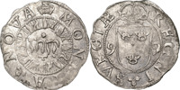 KARL, RIKSFÖRESTÅNDARE (1598-1604). STOCKHOLM. 1/2 öre 1599.