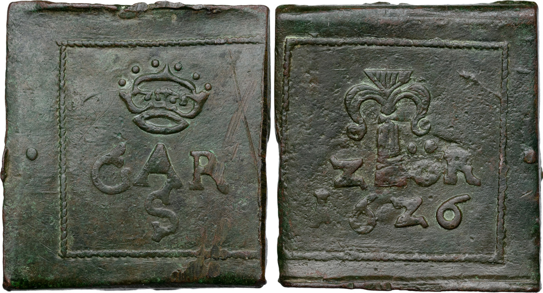 GUSTAV II ADOLF (1611-1632). NYKÖPING. 2 öre 1626.