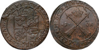 GUSTAV II ADOLF (1611-1632). SÄTER. Öre 1629.