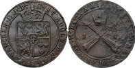 GUSTAV II ADOLF (1611-1632). SÄTER. Öre 1630.