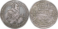 GUSTAV II ADOLF (1611-1632). WÜRZBURG. Taler 1632.