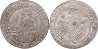 KRISTINA (1632-1654). SALA. 1/2 riksdaler 1640.