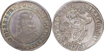 KRISTINA (1632-1654). STOCKHOLM. 1/2 riksdaler 1642.