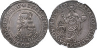 KRISTINA (1632-1654). STOCKHOLM. 1/2 riksdaler 1642.