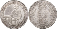 KRISTINA (1632-1654). STOCKHOLM. 4 mark 1638.