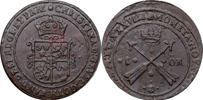 KRISTINA (1632-1654). SÄTER. Öre 1638.