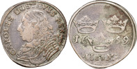 KARL X GUSTAV (1654-1660). STOCKHOLM. 2 mark 1659.