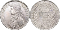 KARL XI (1660-1697). STOCKHOLM. Riksdaler 1676.