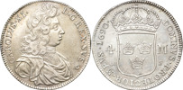 KARL XI (1660-1697). STOCKHOLM. 4 mark 1690.