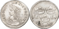 KARL XI (1660-1697). STOCKHOLM. 2 mark 1664.