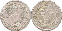 KARL XI (1660-1697). STOCKHOLM. 4 öre 1673.