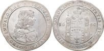 KARL XI (1660-1697). RIGA. Taler 1660.