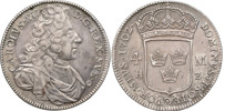KARL XII (1697-1718). STOCKHOLM. 4 mark 1702.