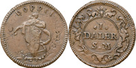 KARL XII (1697-1718). STOCKHOLM. Daler SM 1719.