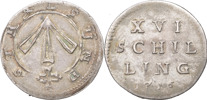 KARL XII (1697-1718). STRALSUND. 16 schilling 1715.
