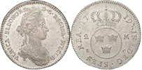 ULRIKA ELEONORA (1718-1720). STOCKHOLM. 2 mark 1719.