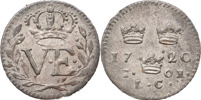 ULRIKA ELEONORA (1718-1720). STOCKHOLM. Öre 1720.