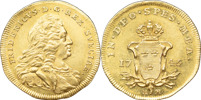 FREDRIK (1720-1751). STOCKHOLM. Dukat 1745.