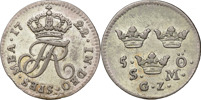 FREDRIK (1720-1751). STOCKHOLM. 5 öre 1722.