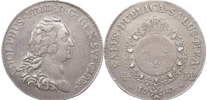 ADOLF FREDRIK (1751-1771). STOCKHOLM. 4 mark 1753.