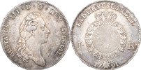GUSTAV III (1771-1792). STOCKHOLM. Riksdaler 1791.